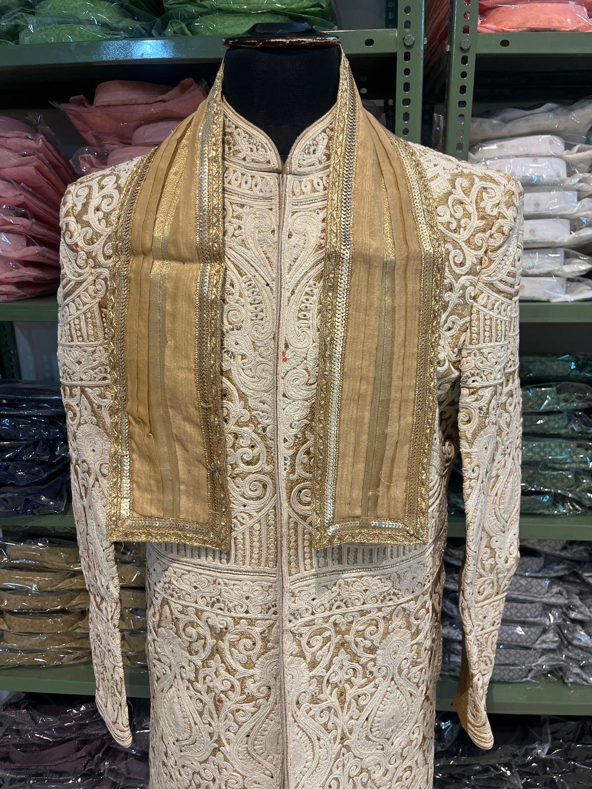 Golden Handwork Stole