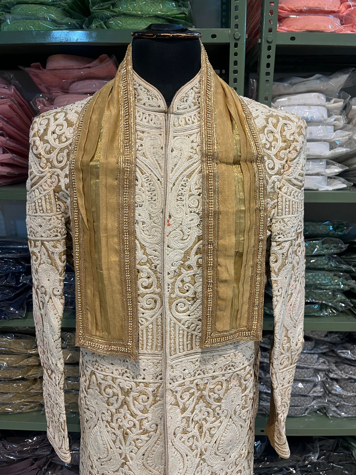 Golden Handwork Stole