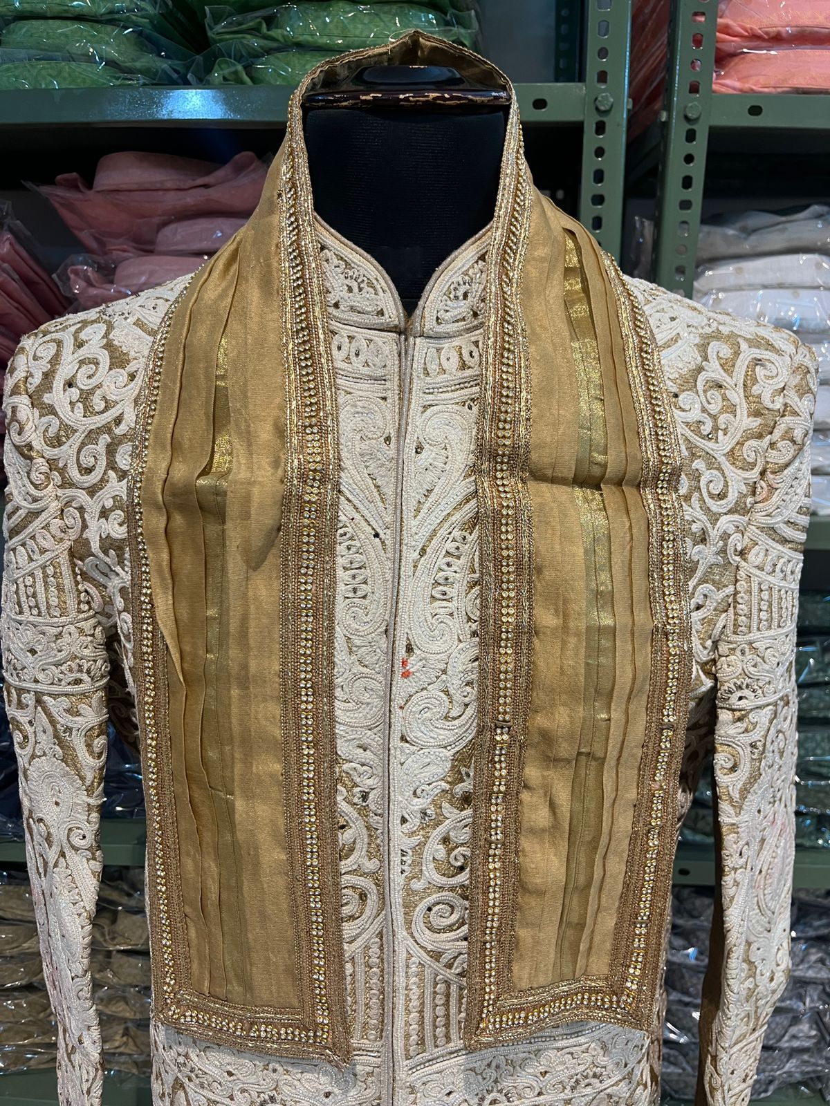 Golden Handwork Stole