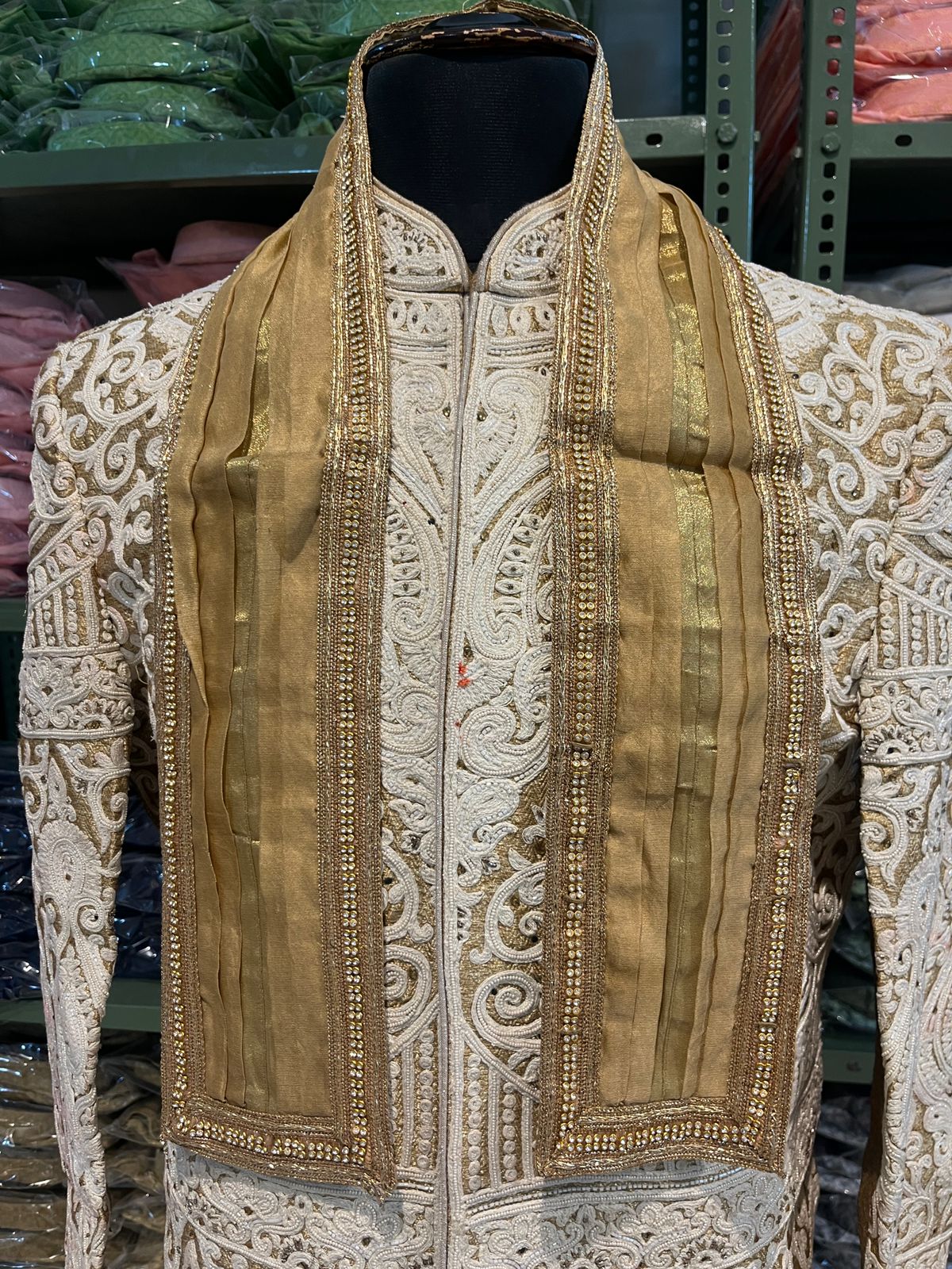 Golden Handwork Stole