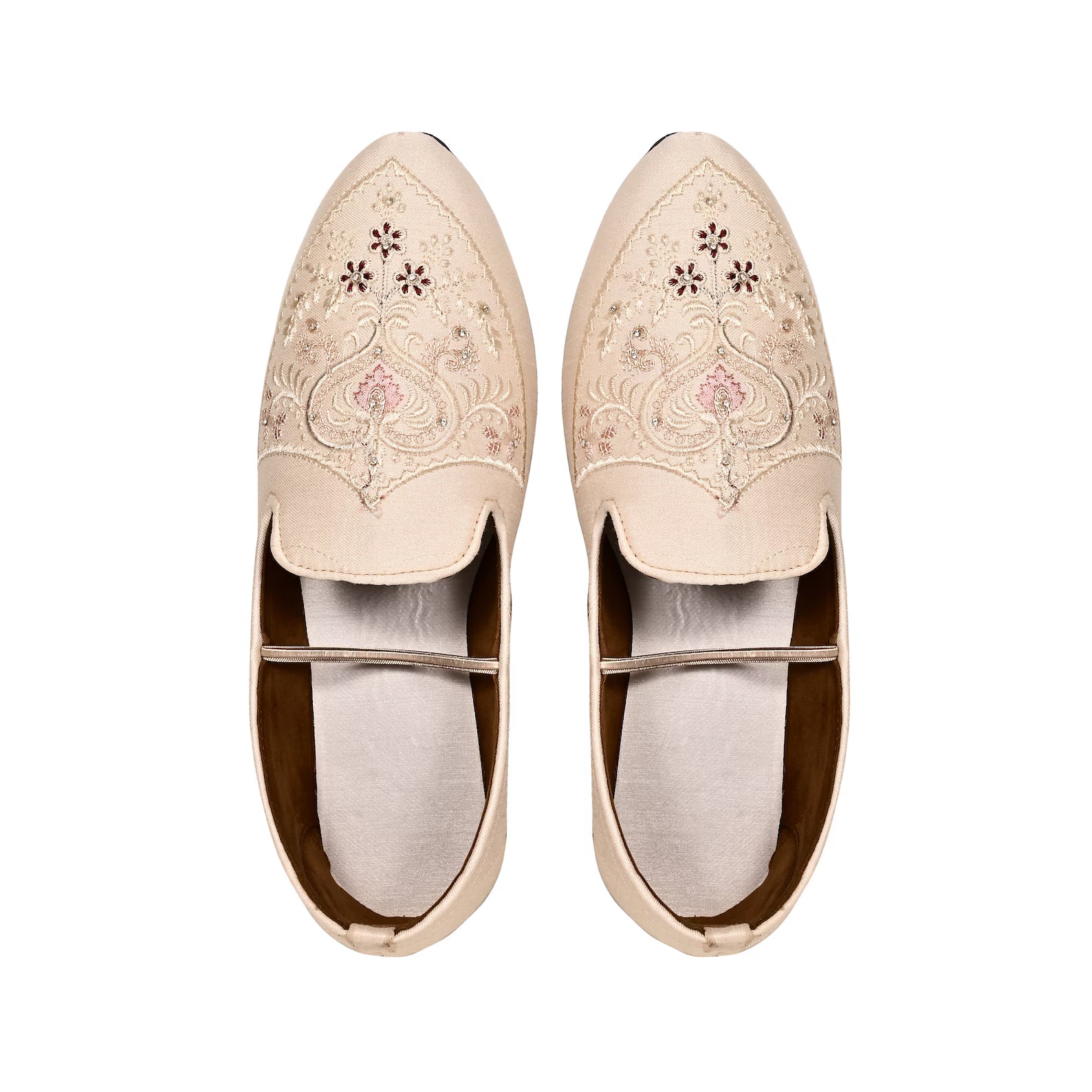 Mens Golden Handwork Ethnic Jutties Loafer  And Mojari For Wedding Party Occasion Fashion Outdoor Indoor Lightweight Shoes