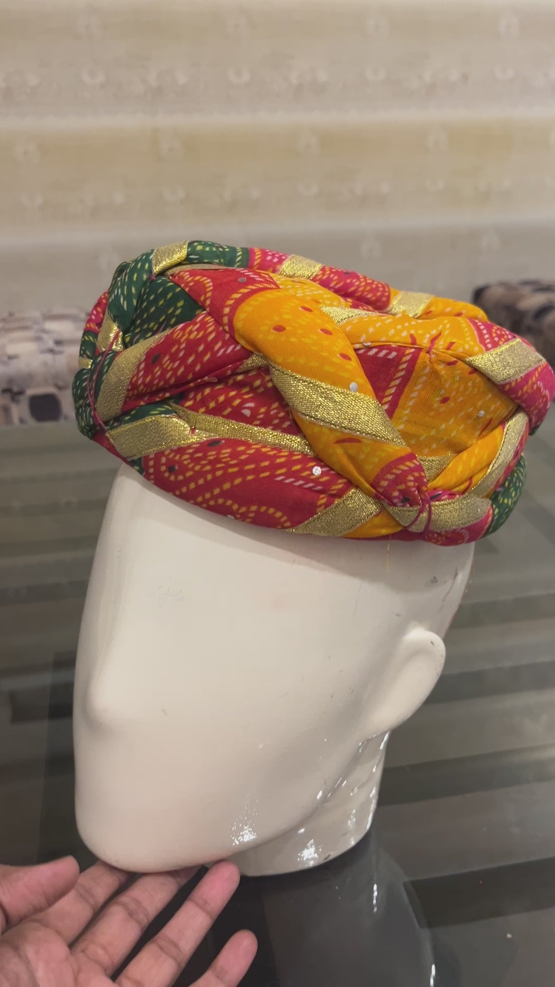 Traditional Colourful  Safa/ Turban/ Pheta/pagri   Pheta free size