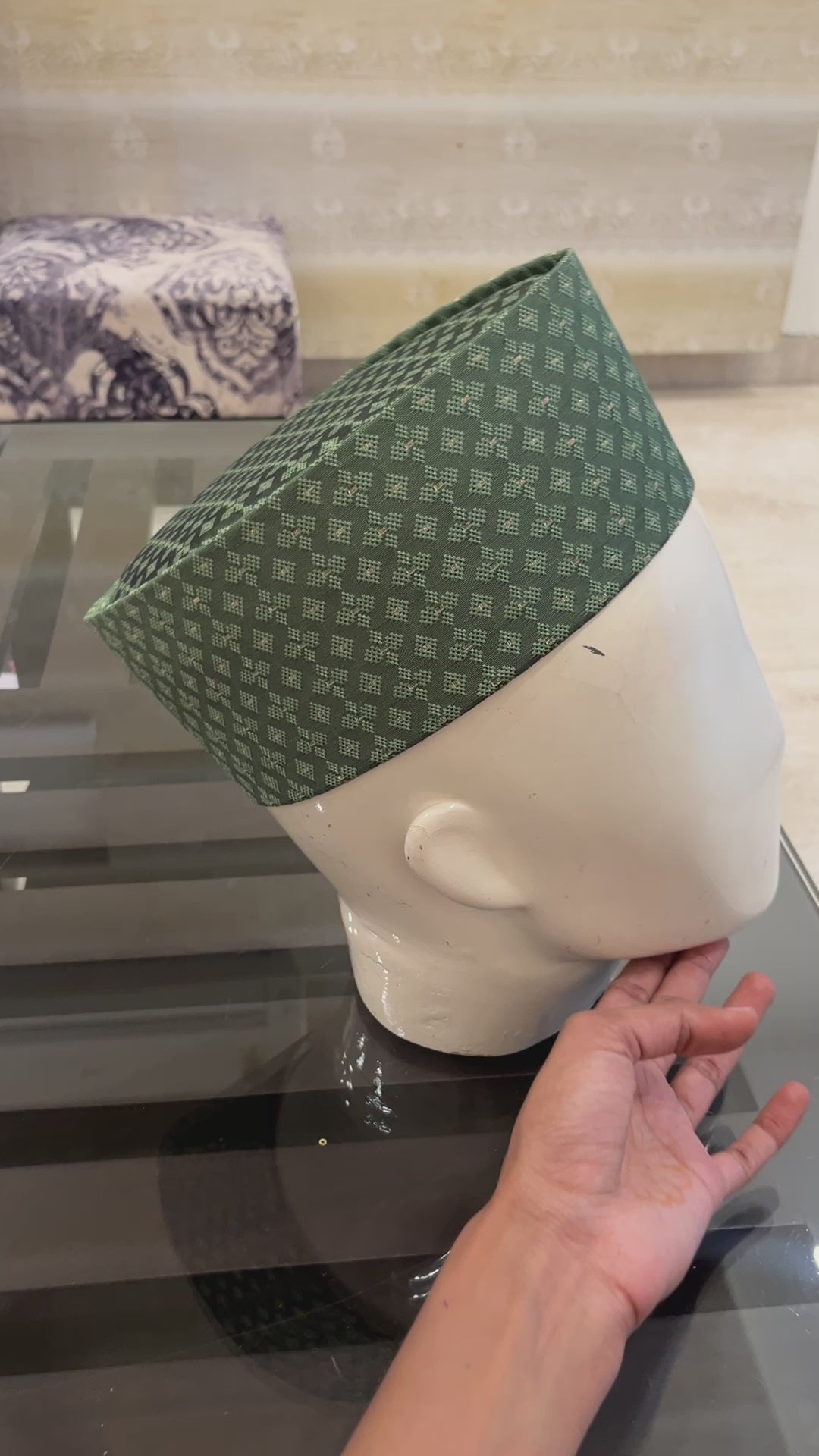 African Kente Kufi Hat, Kofi Hat, Ankara Cap, African Men Hat, Choir, History Month Men Accessory