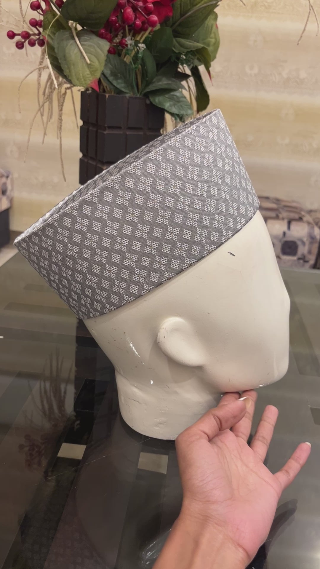 African Kente Kufi Hat, Kofi Hat, Ankara Cap, African Men Hat, Choir, White History Month Men Accessory