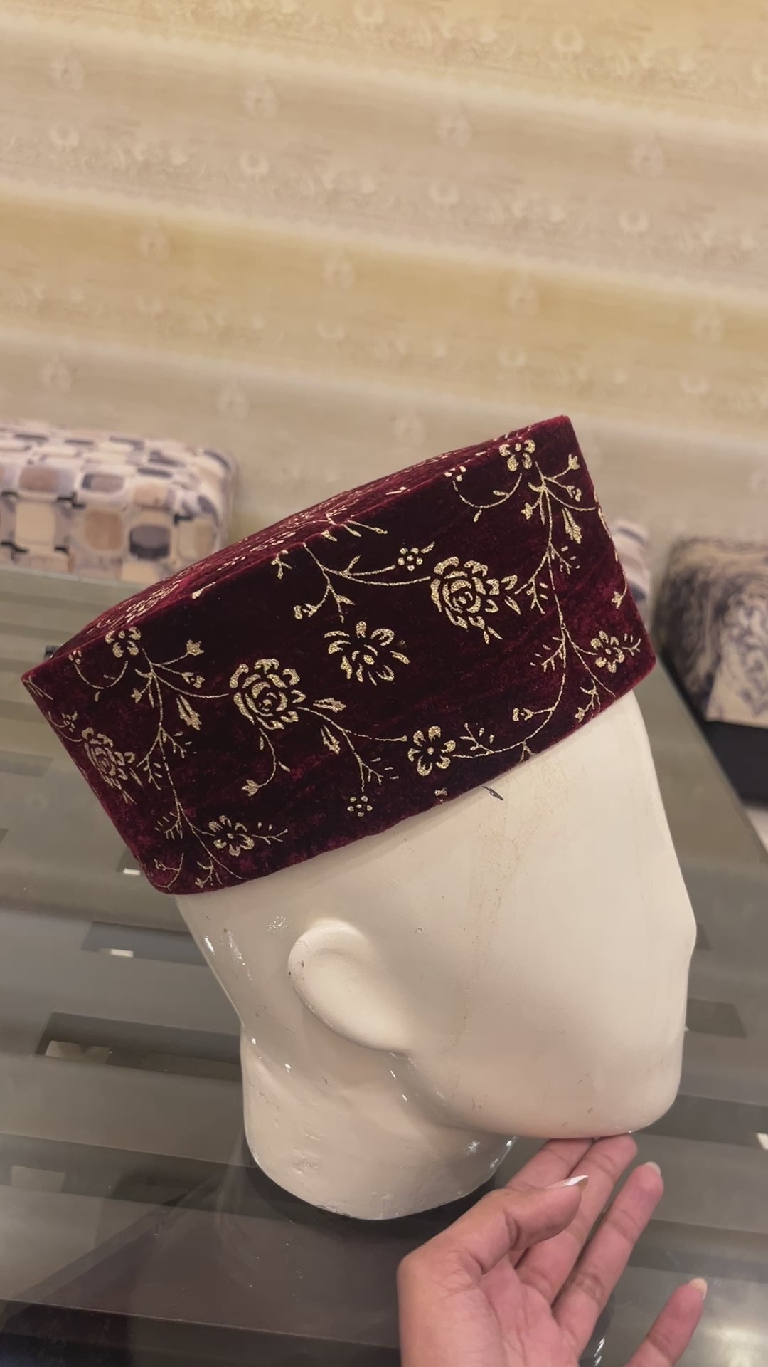 African Kente Kufi Hat, Kofi Hat, Ankara Cap, African Men Hat, Choir, Black History Month Men Accessory