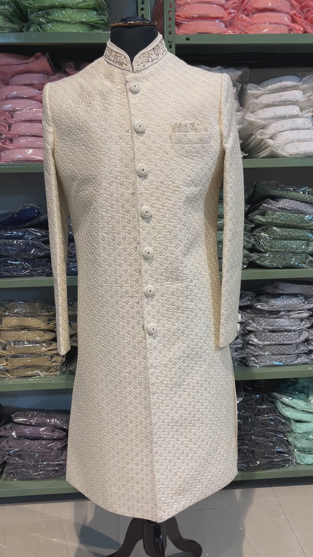 Men's Wedding Sherwani | groom outfit | Indowestern sherwani for men